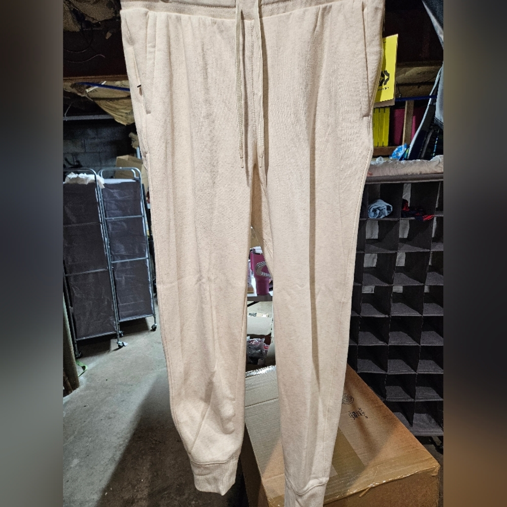 all in motion Cream Drawstring Joggers - Picture 2 of 6